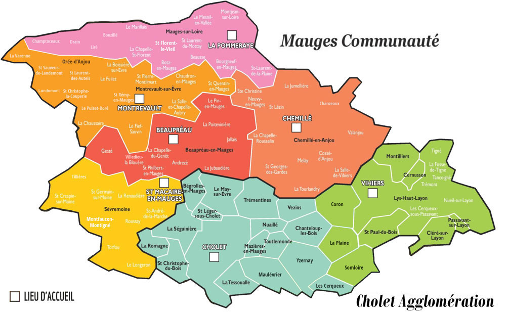 Carte lieux Mission Locale