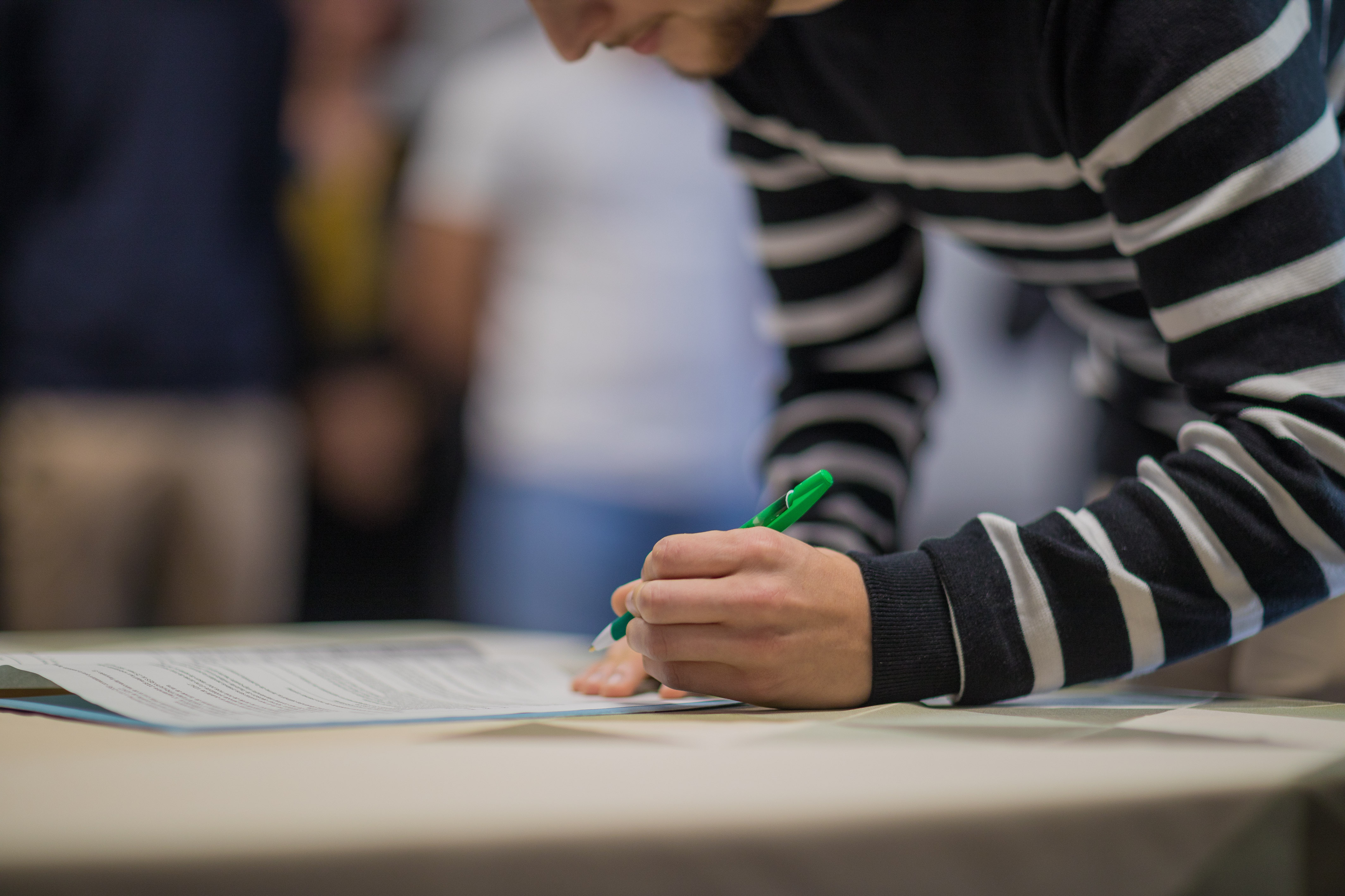 Cérémonie de signature des contrats d'engagement avec le CIRFA d'Angers