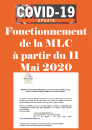 Fonctionnement après le 11 Mai 2020