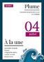 Plume magazine n°04 de juillet
